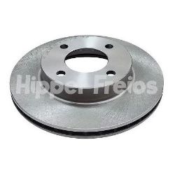 Imagem de Par Disco de Freio Dianteiro MITSUBISHI COLT/LANCER Ventilado - HIPPER FREIOS HF210B