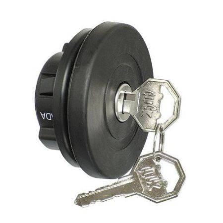 Imagem de Tampa Bocal do Tanque de Combustível com Chave Vedada Preto - TANCLICK G5007