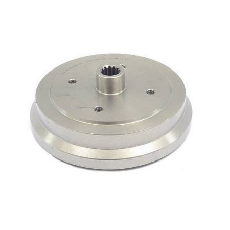 Imagem de Par de Tambor de Freio Traseiro VOLKSWAGEN BRASILIA/FUSCA com Cubo 4 Furos - MDS T06