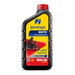 Imagem de Óleo de Motor 10W30 Sl Moto Performance Semi-Sintético 1 Litro - IPIRANGA 31013353