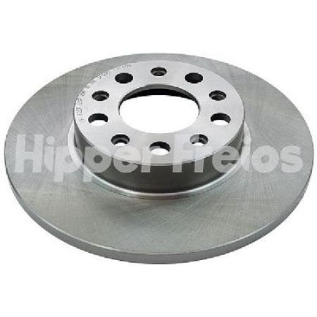 Imagem de Par de Disco de Freio Traseiro JEEP COMPASS/RENEGADE Sólido sem Cubo - HIPPER FREIOS HF720F
