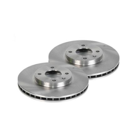 Imagem de Par Disco de Freio Dianteiro Sólido 4 Furos - MDS D43
