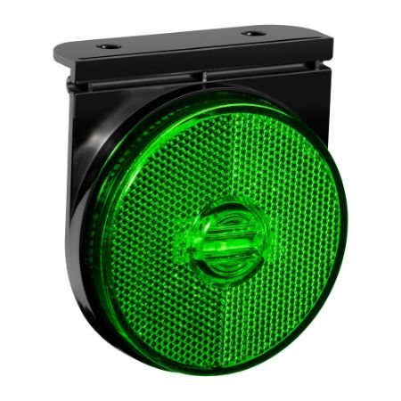 Imagem de Lanterna Lateral Flexível Verde Led 24V - SINALSUL 203024VD