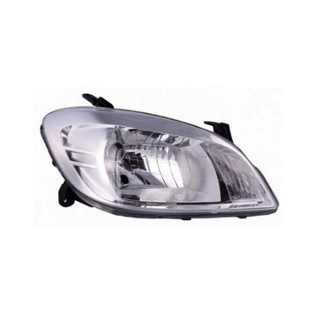 Imagem de Farol Principal CHEVROLET - GM CELTA/PRISMA Lado Direito Máscara Cromada H4 - FABRICIO WH0428001CD
