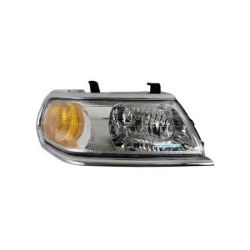 Imagem de Farol Principal MITSUBISHI PAJERO Lado Direito Moldura Cromada - FABRICIO 206
