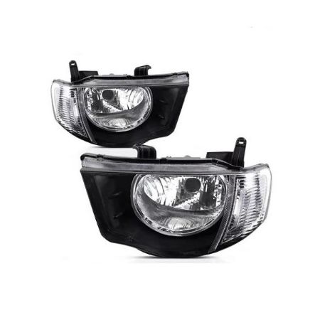 Imagem de Farol Principal (Par) MITSUBISHI L200/PAJERO com Led Sport Black - AUTOMOTIVE IMPORTS ZN1313170