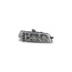 Imagem de Farol Principal Lado Direito Carcaça Cinza Máscara Cromada - FABRICIO MG01002R