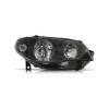 Imagem de Farol Principal Lado Direito Máscara Negra Aro Preto H7/H7 - FABRICIO MG01055BBR