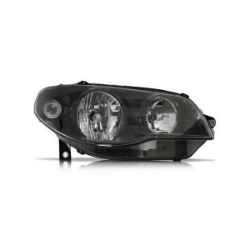 Imagem de Farol Principal Lado Direito Máscara Negra Aro Preto H7/H7 - FABRICIO MG01055BBR