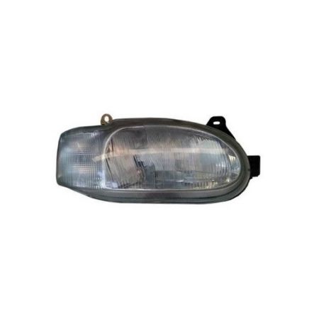 Imagem de Farol Principal FORD ESCORT/ESCORT SW Lado Direito Carcaça Preta - FABRICIO F036
