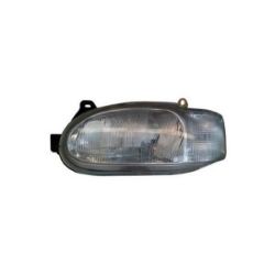 Imagem de Farol Principal FORD ESCORT/ESCORT SW Lado Esquerdo Carcaça Preta - FABRICIO F035