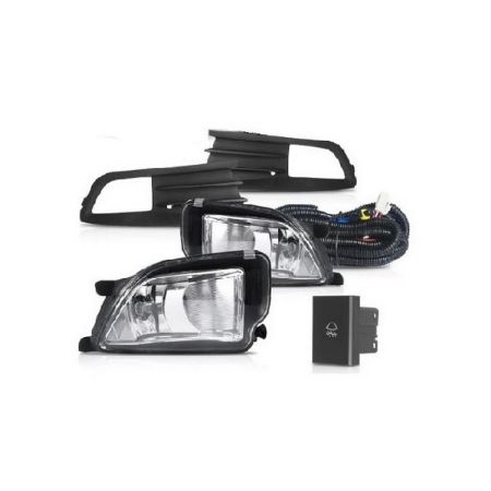 Imagem de Kit Farol de Milha VOLKSWAGEN GOL/VOYAGE com Friso Preto - FABRICIO KFM775