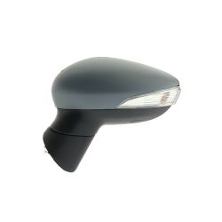 Imagem de Espelho Retrovisor Externo FORD FIESTA Lado Esquerdo Elétrico com Pisca com Capa - RETROVEX RX3365