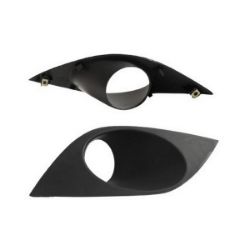 Imagem de Moldura do Farol Auxiliar FIAT PALIO Lado Direito Preto com Furo - FABRICIO 8366