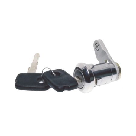 Imagem de Cilindro de Fechadura da Porta CHEVROLET - GM CHEVETTE Lado Direito Cromado com Chave - NEW KAR 342300