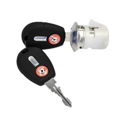 Imagem de Cilindro de Fechadura da Porta Dianteira FIAT FIORINO/UNO Lado Esquerdo com Chave - NEW KAR 343545