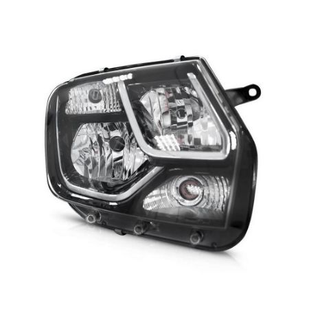 Imagem de Farol Principal RENAULT DUSTER Lado Direito Máscara Negra - FABRICIO FAR0084