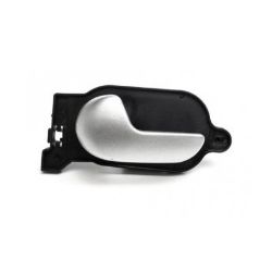 Imagem de Maçaneta Interna FORD ECOSPORT/FIESTA Lado Esquerdo Porta Dianteira e Traseira Prata - NEW KAR 340465