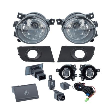 Imagem de Kit Farol de Milha VOLKSWAGEN AMAROK Aro Preto - FABRICIO KFM797
