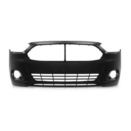 Imagem de Para-choque Dianteiro FORD KA Preto Liso com Furo - FABRICIO PCH390