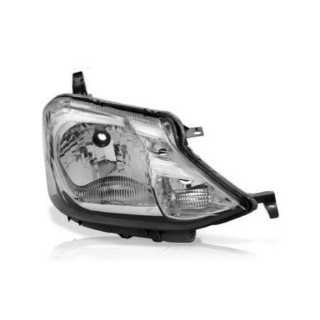 Imagem de Farol Principal TOYOTA ETIOS Lado Direito Máscara Cromada Carcaça Cinza H4 - FABRICIO FAR0098