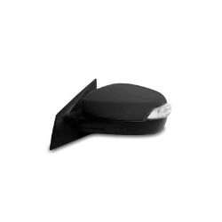 Imagem de Espelho Retrovisor Externo NISSAN VERSA Lado Esquerdo Elétrico Preto com Pisca Estreito - RUFATO 31699