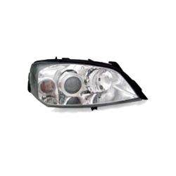 Imagem de Farol Principal CHEVROLET - GM ASTRA Lado Esquerdo Máscara Cromada Regulagem Mecânica H7/H1 - RUFATO 16811