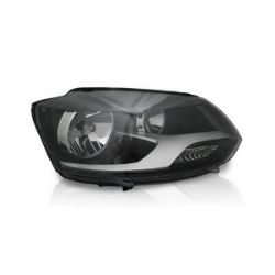 Imagem de Farol Principal Lado Direito Máscara Negra Birefletor H7/H1 - FABRICIO FAR0134