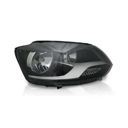 Imagem de Farol Principal Lado Direito Máscara Negra Birefletor H7/H1 - FABRICIO FAR0134