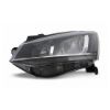 Imagem de Farol Principal Lado Esquerdo Máscara Negra Birefletor - FABRICIO FAR0135