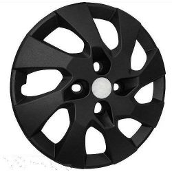 Imagem de Calota Aro 14 Pol. Black Fosco Fixação por Parafuso - CALLMAX DS102DS1002BLF