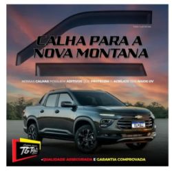 Imagem de Calha de Chuva CHEVROLET - GM MONTANA Slim 4 Portas - TGPOLI 23040