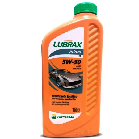 Imagem de Óleo de Motor 5W30 SP Sintético Lubrax Valora 1 Litro - PETROBRAS 1026155