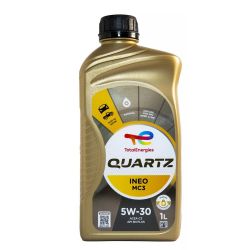 Imagem de Óleo de Motor 5W30 SN Quartz Ineo MC3 Sintético 1 Litro - TOTAL LUBRIFICANTES 219553