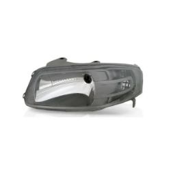 Imagem de Farol Principal Lado Esquerdo Máscara Cinza Monorefletor - RTECH RTC1682