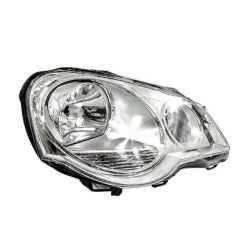 Imagem de Farol Principal VOLKSWAGEN POLO Lado Direito Máscara Cromada - RTECH RTC8051