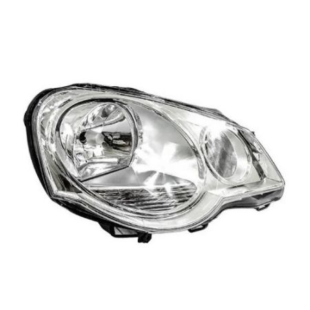 Imagem de Farol Principal VOLKSWAGEN POLO Lado Direito Máscara Cromada - RTECH RTC8051