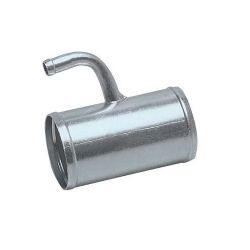 Imagem de Conexão da Mangueira do Radiador com Ar Bico Curvo - GRAZZIMETAL GM2074AGG