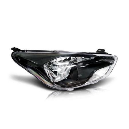 Imagem de Farol Principal FORD KA Lado Direito Máscara Negra - RTECH RTC1687
