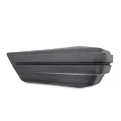 Imagem de Polaina do Para-choque Traseiro VOLKSWAGEN GOL Lado Esquerdo Cinza - KJ J10197