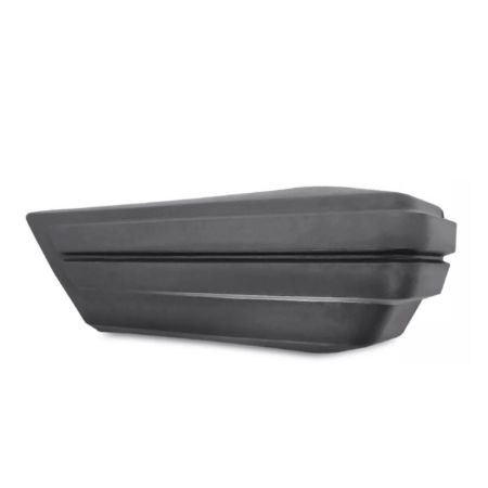 Imagem de Polaina do Para-choque Traseiro VOLKSWAGEN GOL Lado Esquerdo Cinza - KJ J10197