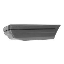 Imagem de Polaina do Para-choque Traseiro VOLKSWAGEN GOL Lado Direito Cinza - KJ J10196