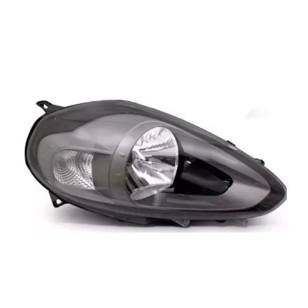 Imagem de Farol Principal FIAT PUNTO Lado Direito Máscara Cinza - RTECH RTC8055