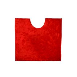 Imagem de Tapetinho Pelúcia Meia Lua 60x55 Vermelho - RODIBEM 465695