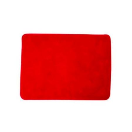Imagem de Tapetinho Pelúcia 55x40 Vermelho - RODIBEM 435032
