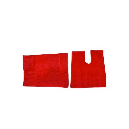 Imagem de Tapetinho Pelúcia 75x50 Vermelho - RODIBEM 456885