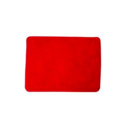 Imagem de Tapetinho Pelúcia 60x44 Vermelho - RODIBEM 465758