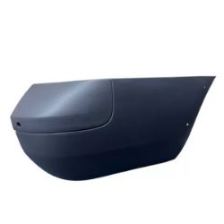 Imagem de Polaina do Para-choque Traseiro VOLKSWAGEN SAVEIRO Lado Direito Preto Texteruzado com Furo - KJ J10510TX