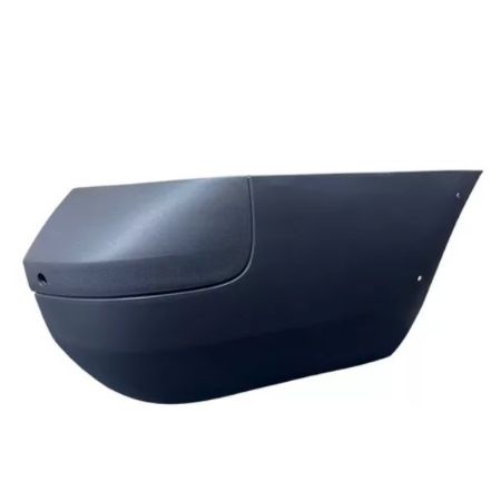 Imagem de Polaina do Para-choque Traseiro VOLKSWAGEN SAVEIRO Lado Direito Preto Texteruzado com Furo - KJ J10510TX