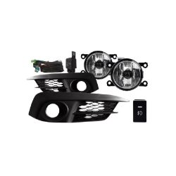 Imagem de Kit Farol de Milha HONDA CIVIC com Moldura Preta - SUNS ACESSORIOS FGS0230HD